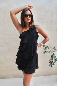 YASMIN DRESS - BLACK