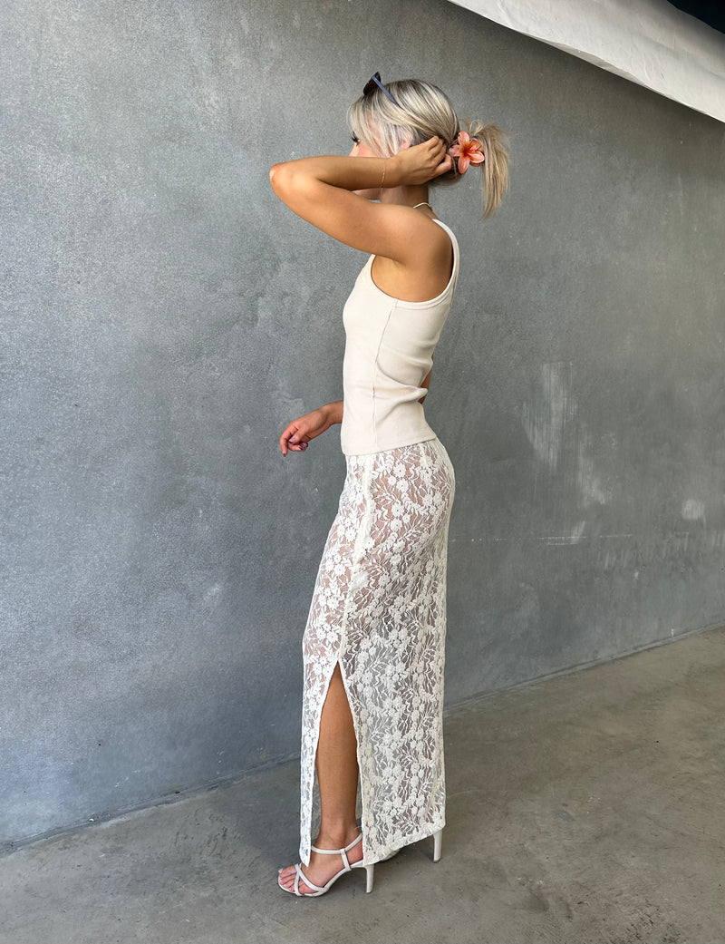 KHLOE LACE SKIRT