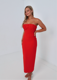 LOTTIE MIDI DRESS